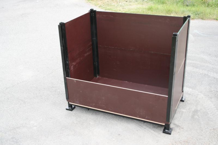 Rack de stockage gerbable pour entretoises, pieds et poteaux Avranches